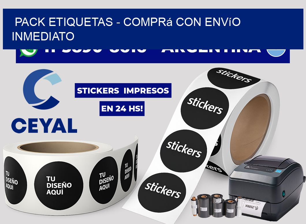 pack etiquetas – Comprá con envío inmediato