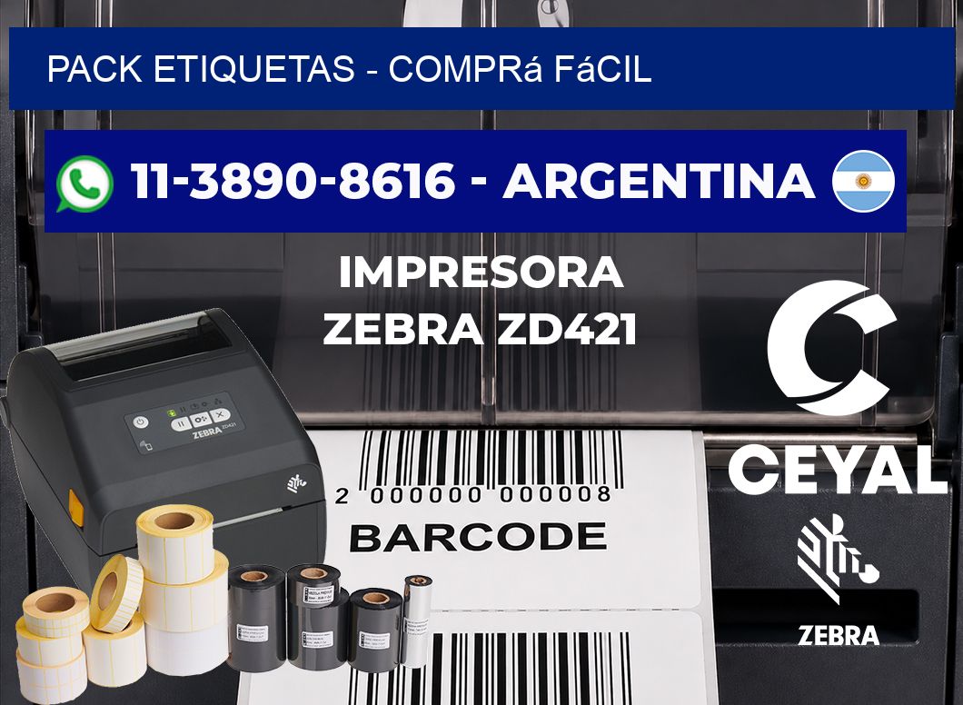 pack etiquetas - Comprá fácil