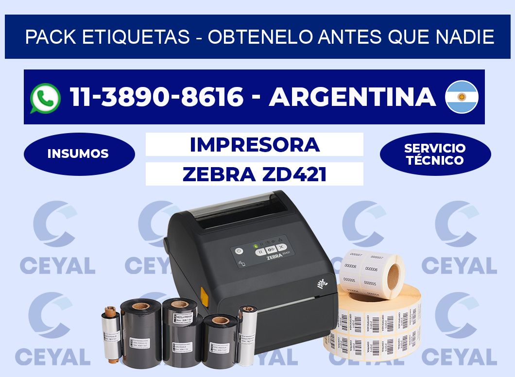 pack etiquetas - Obtenelo antes que nadie