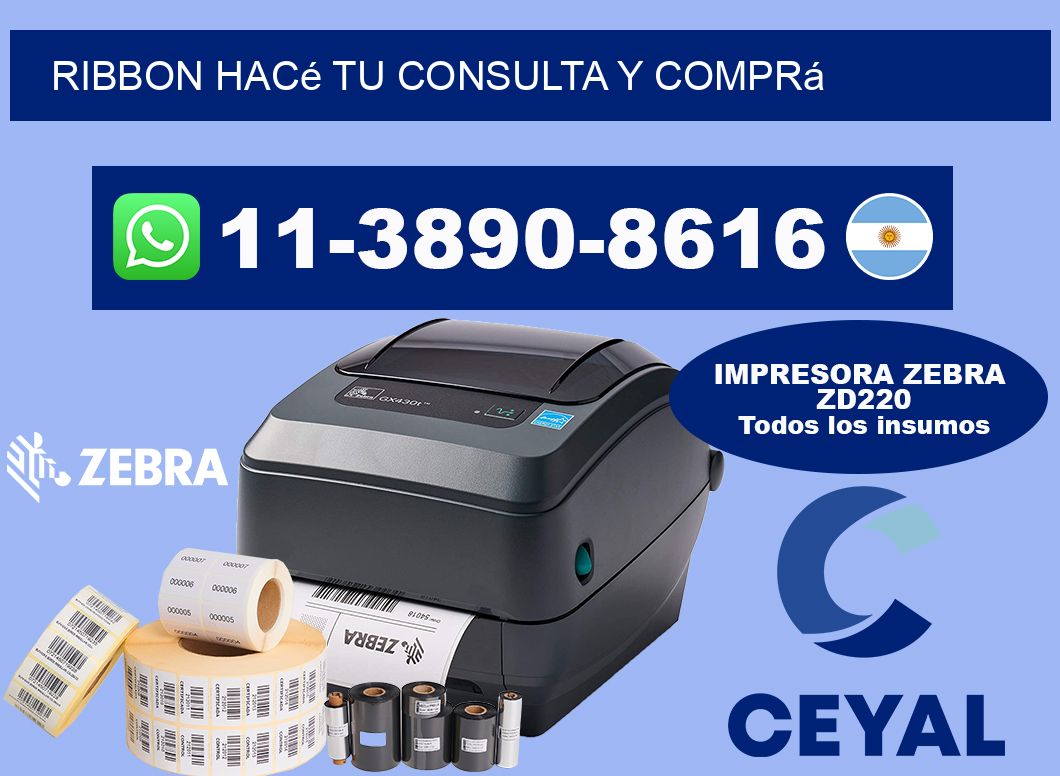 ribbon Hacé tu consulta y comprá