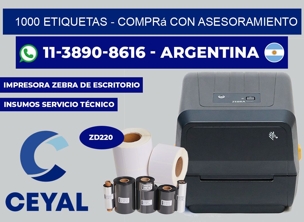 1000 ETIQUETAS - Comprá con asesoramiento
