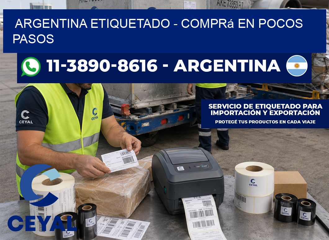 ARGENTINA ETIQUETADO - Comprá en pocos pasos