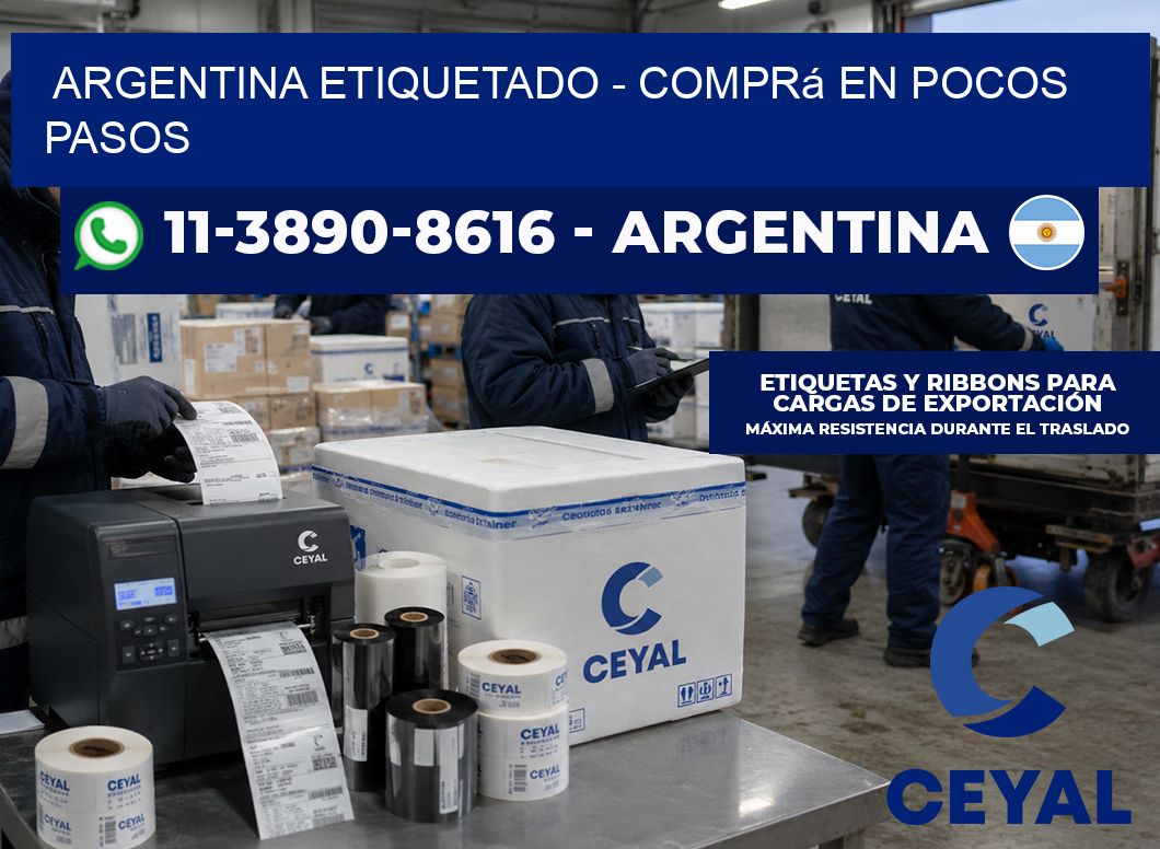 ARGENTINA ETIQUETADO - Comprá en pocos pasos