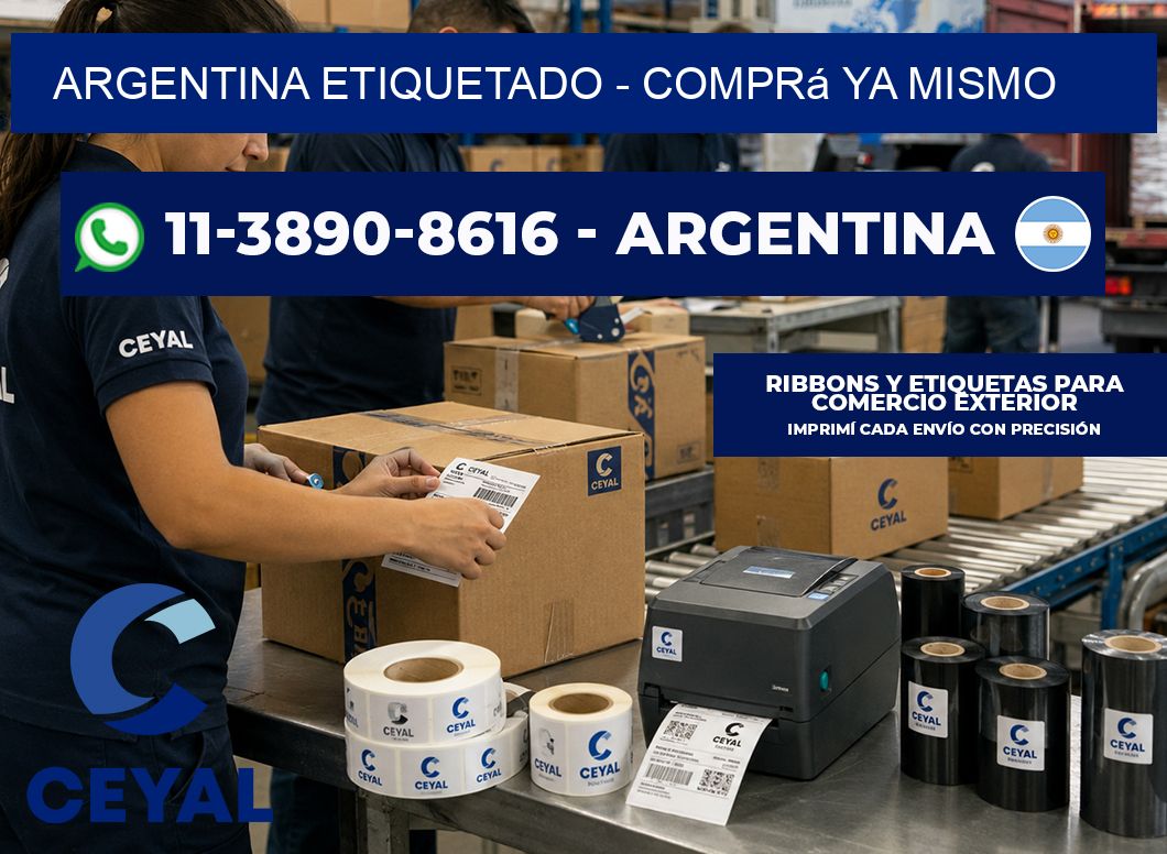 ARGENTINA ETIQUETADO - Comprá ya mismo