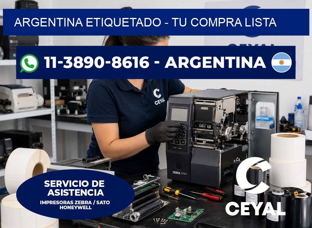 ARGENTINA ETIQUETADO – Tu compra lista