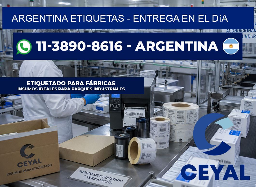 ARGENTINA ETIQUETAS – Entrega en el día