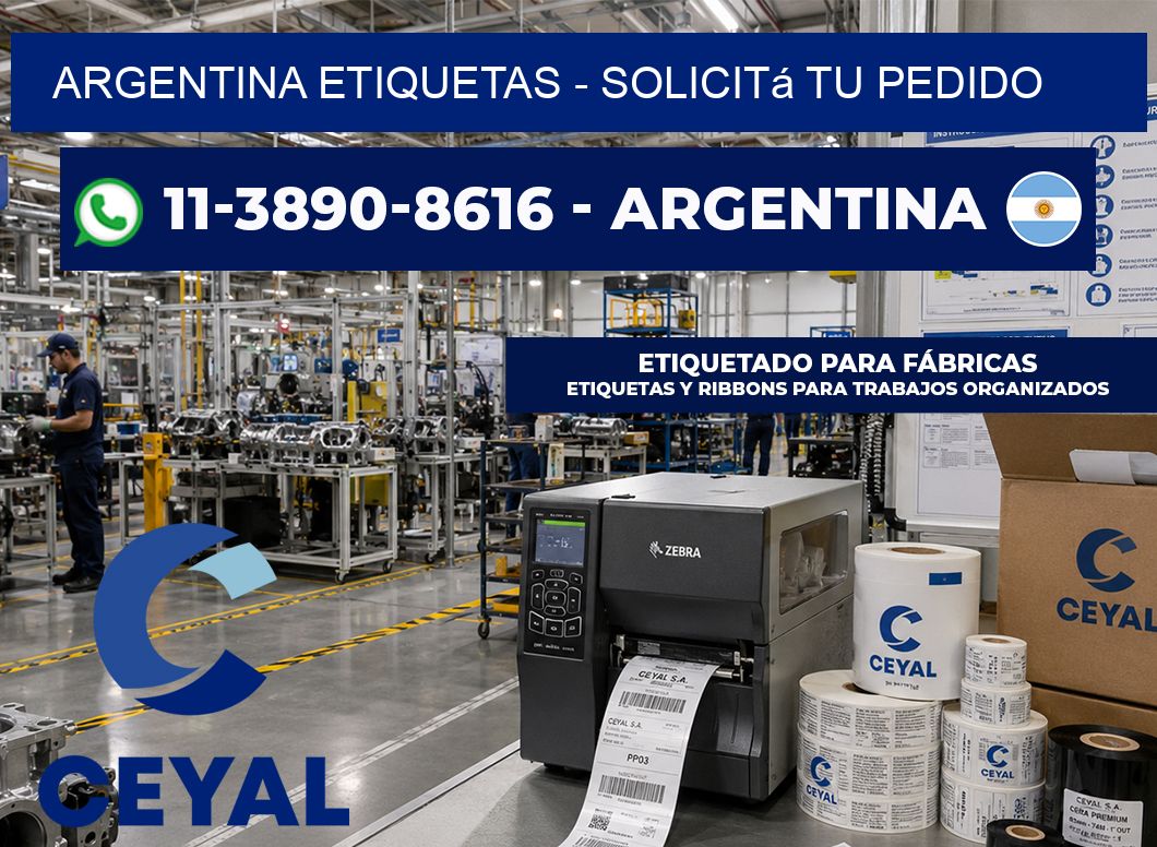 ARGENTINA ETIQUETAS - Solicitá tu pedido