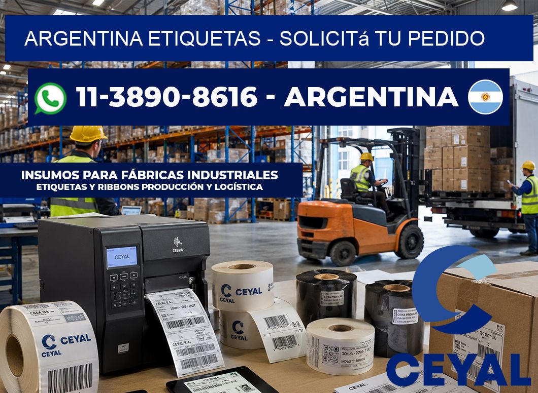 ARGENTINA ETIQUETAS - Solicitá tu pedido