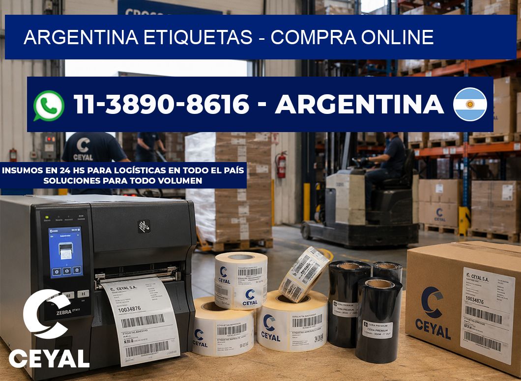 ARGENTINA ETIQUETAS - compra online