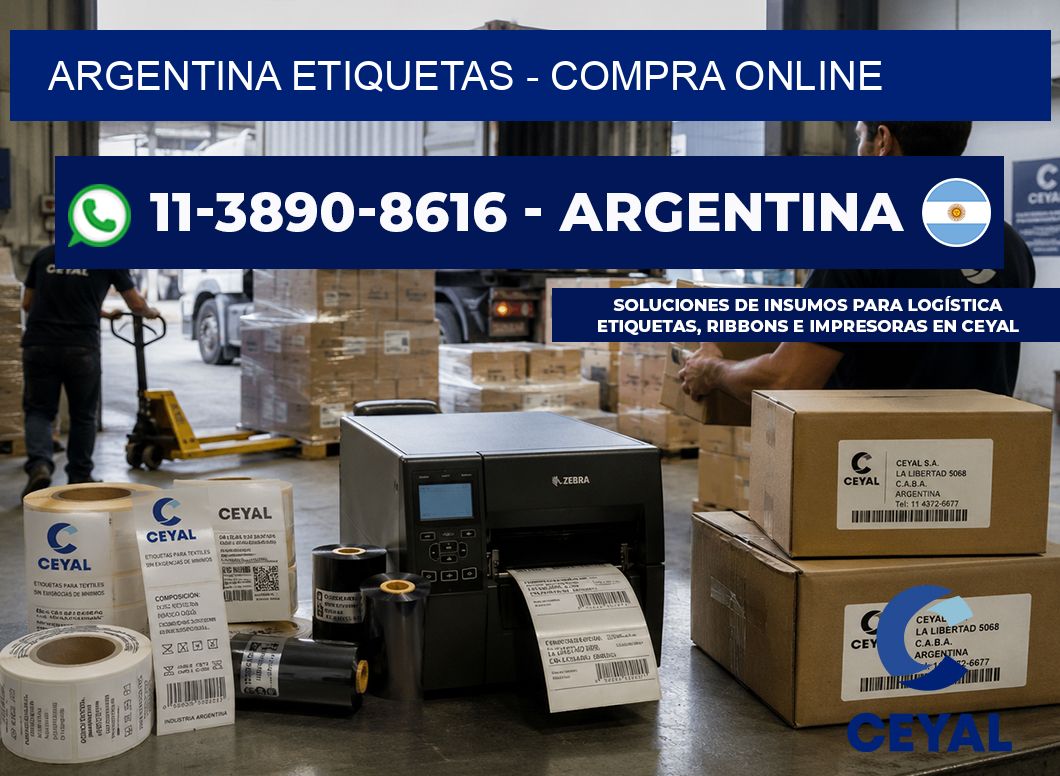 ARGENTINA ETIQUETAS - compra online