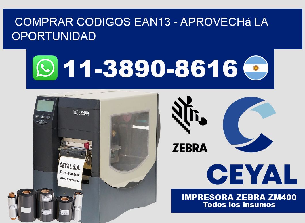 COMPRAR CODIGOS EAN13 - Aprovechá la oportunidad