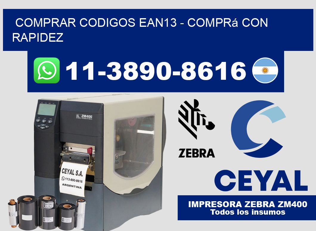 COMPRAR CODIGOS EAN13 - Comprá con rapidez