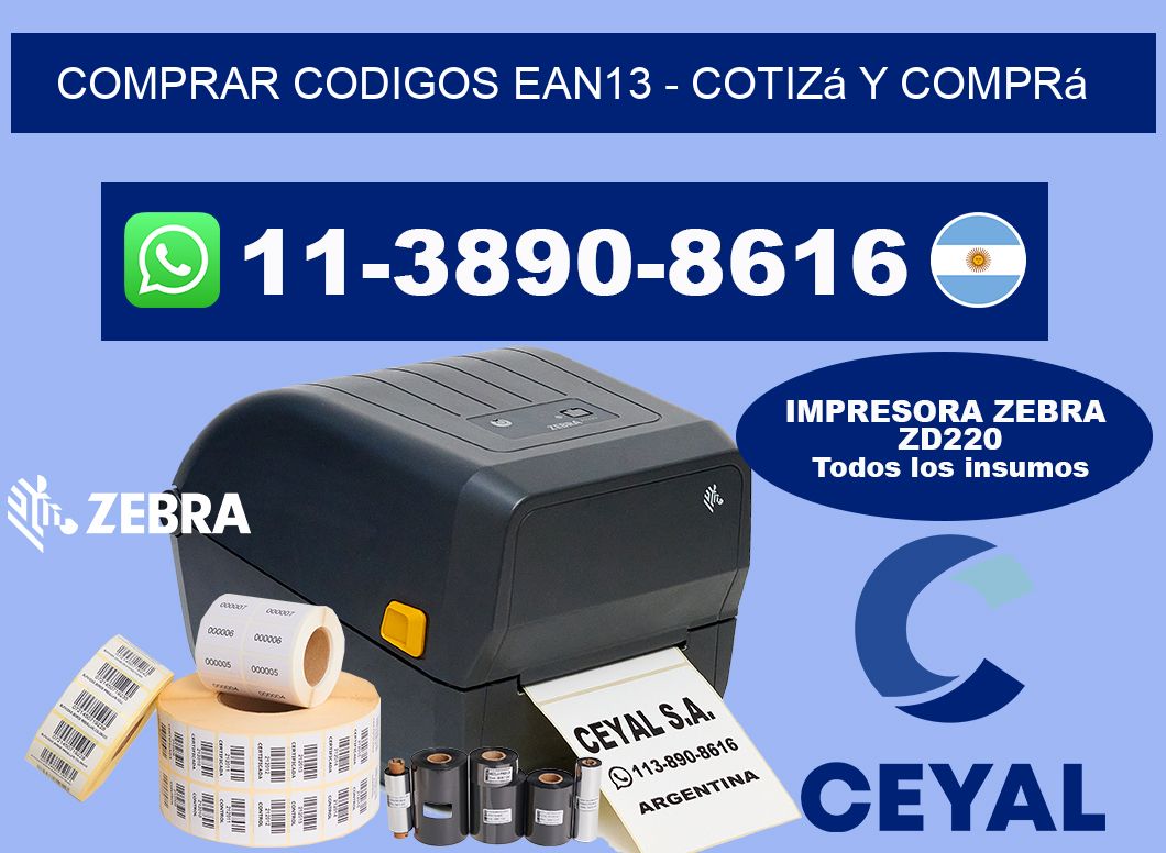 COMPRAR CODIGOS EAN13 - Cotizá y comprá