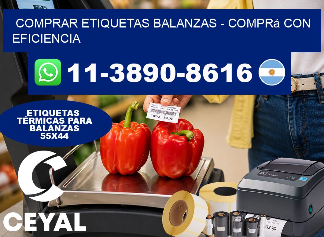 COMPRAR ETIQUETAS BALANZAS - Comprá con eficiencia