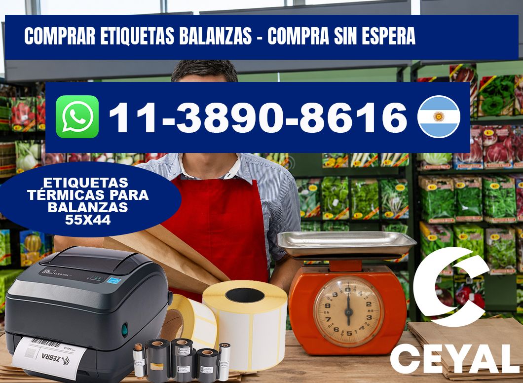 COMPRAR ETIQUETAS BALANZAS - Compra sin espera