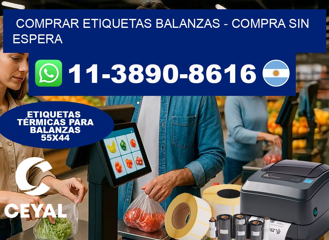 COMPRAR ETIQUETAS BALANZAS - Compra sin espera