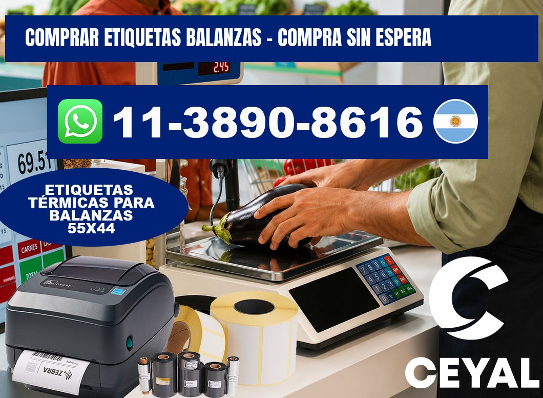 COMPRAR ETIQUETAS BALANZAS - Compra sin espera