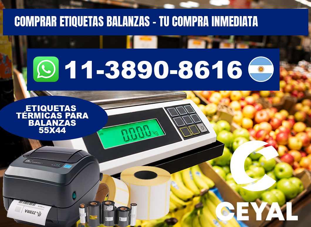 COMPRAR ETIQUETAS BALANZAS - Tu compra inmediata