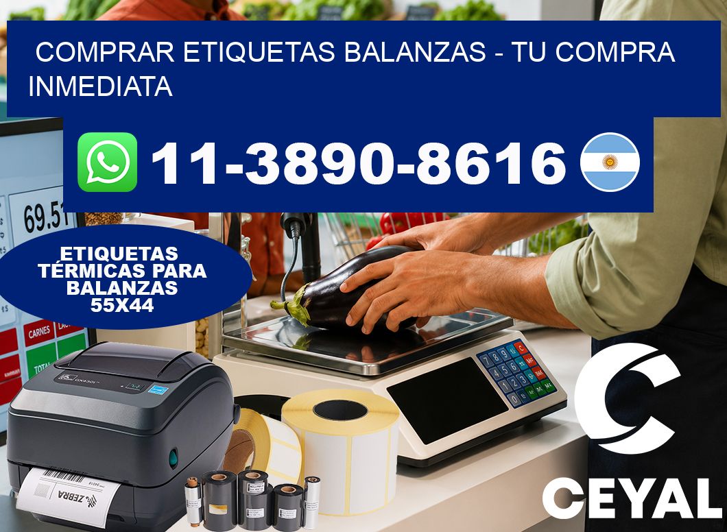COMPRAR ETIQUETAS BALANZAS – Tu compra inmediata