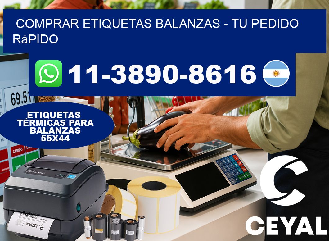 COMPRAR ETIQUETAS BALANZAS - Tu pedido rápido