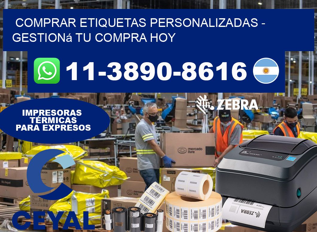 COMPRAR ETIQUETAS PERSONALIZADAS - Gestioná tu compra hoy