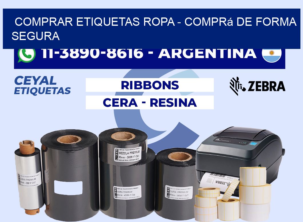COMPRAR ETIQUETAS ROPA - Comprá de forma segura
