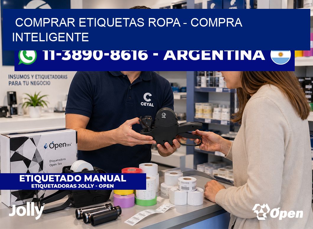 COMPRAR ETIQUETAS ROPA - Compra inteligente