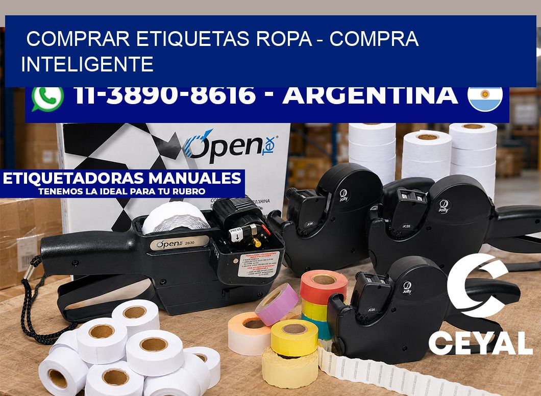 COMPRAR ETIQUETAS ROPA – Compra inteligente