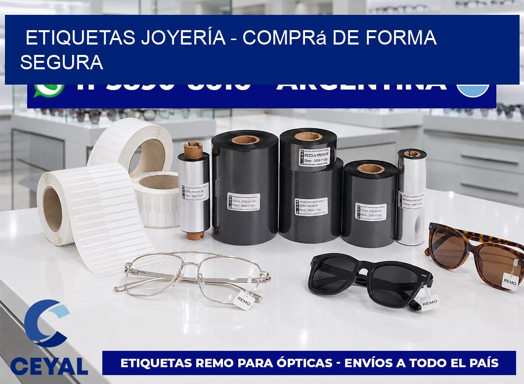 ETIQUETAS JOYERÍA - Comprá de forma segura