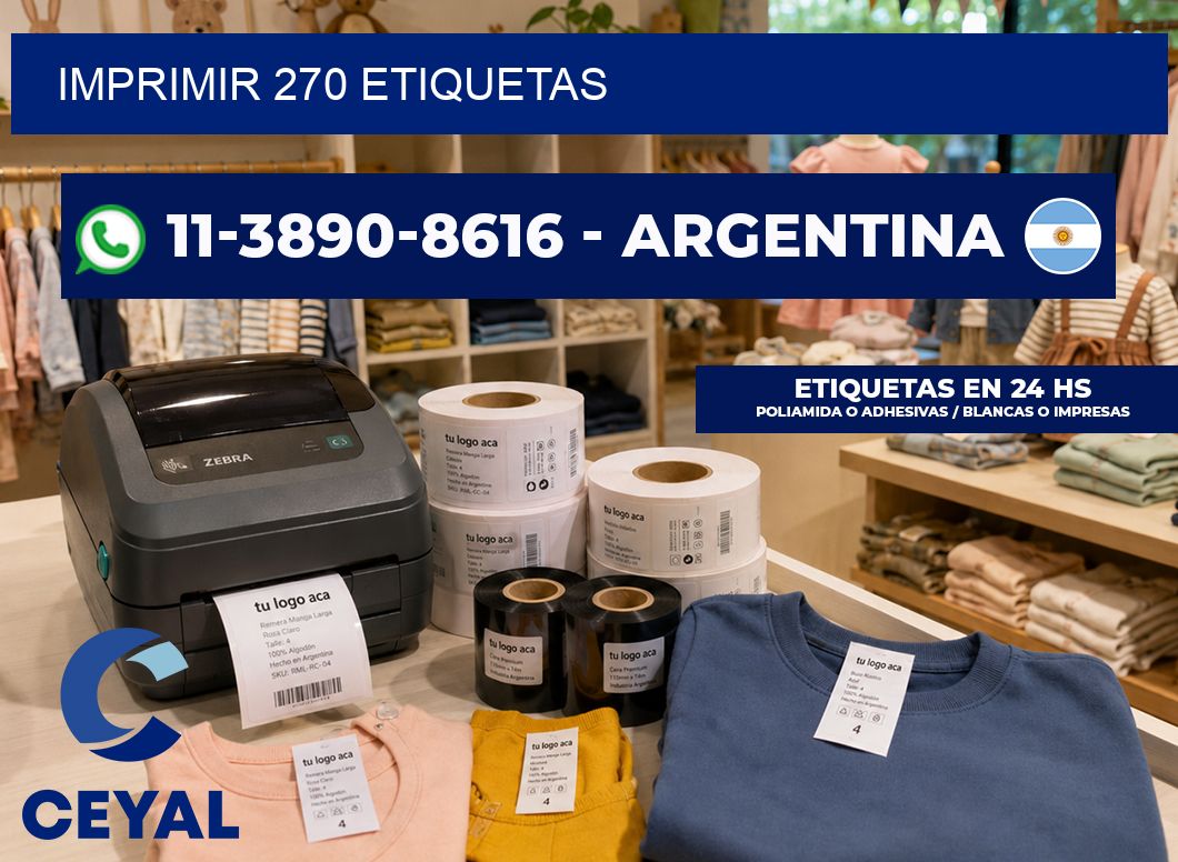 IMPRIMIR 270 ETIQUETAS