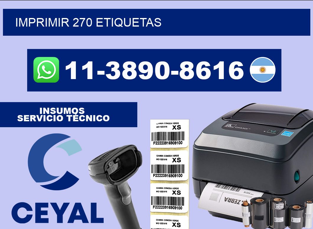 IMPRIMIR 270 ETIQUETAS