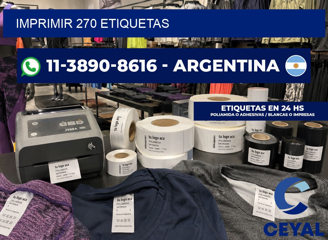 IMPRIMIR 270 ETIQUETAS