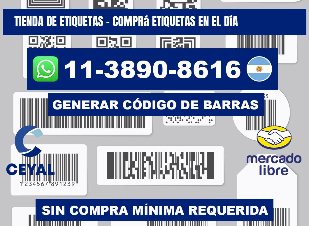 TIENDA DE ETIQUETAS - Comprá etiquetas en el día