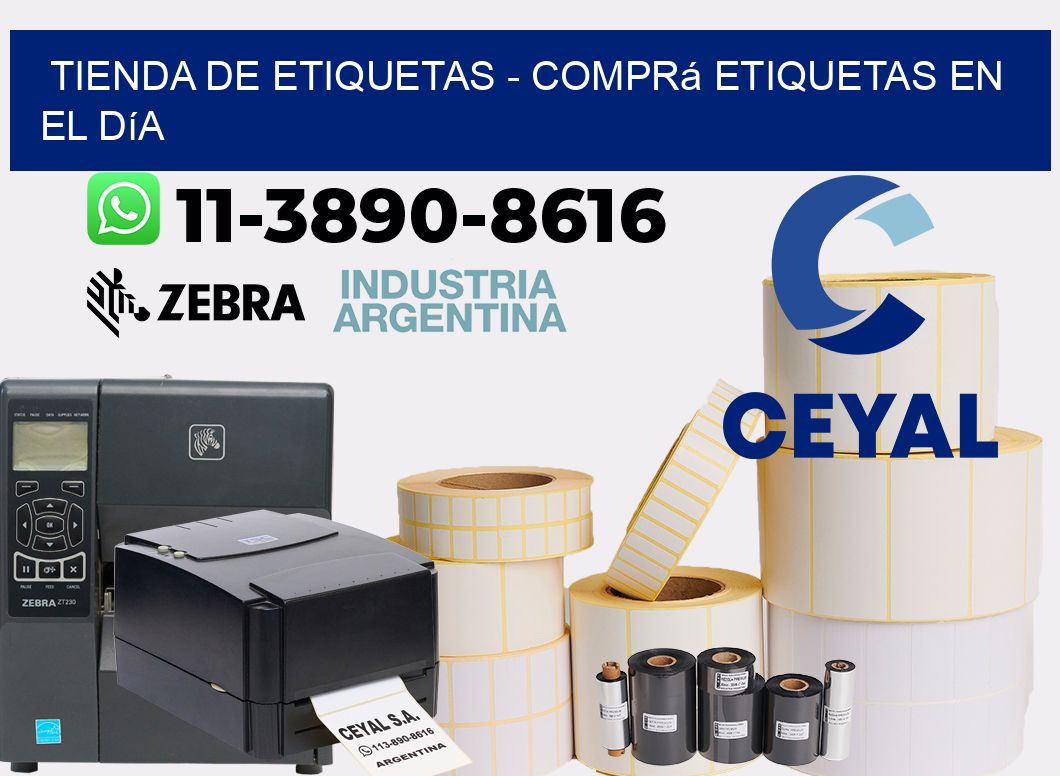 TIENDA DE ETIQUETAS - Comprá etiquetas en el día