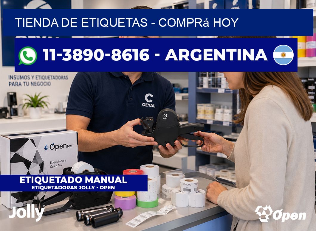 TIENDA DE ETIQUETAS - Comprá hoy