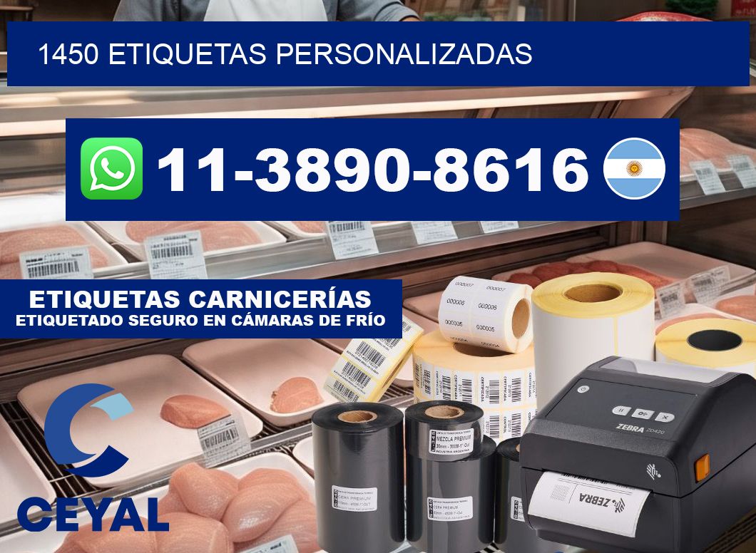 1450 ETIQUETAS PERSONALIZADAS