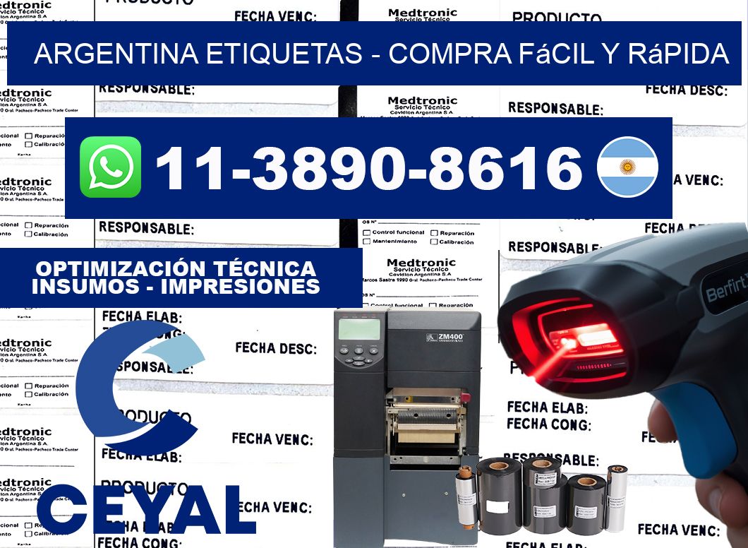 ARGENTINA ETIQUETAS - Compra fácil y rápida