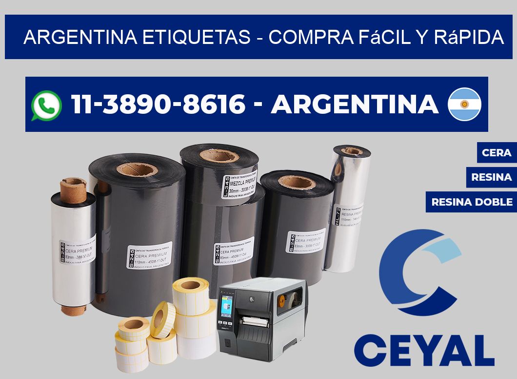 ARGENTINA ETIQUETAS - Compra fácil y rápida