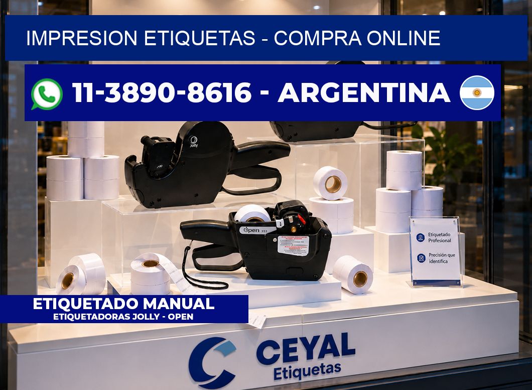 IMPRESION ETIQUETAS - compra online