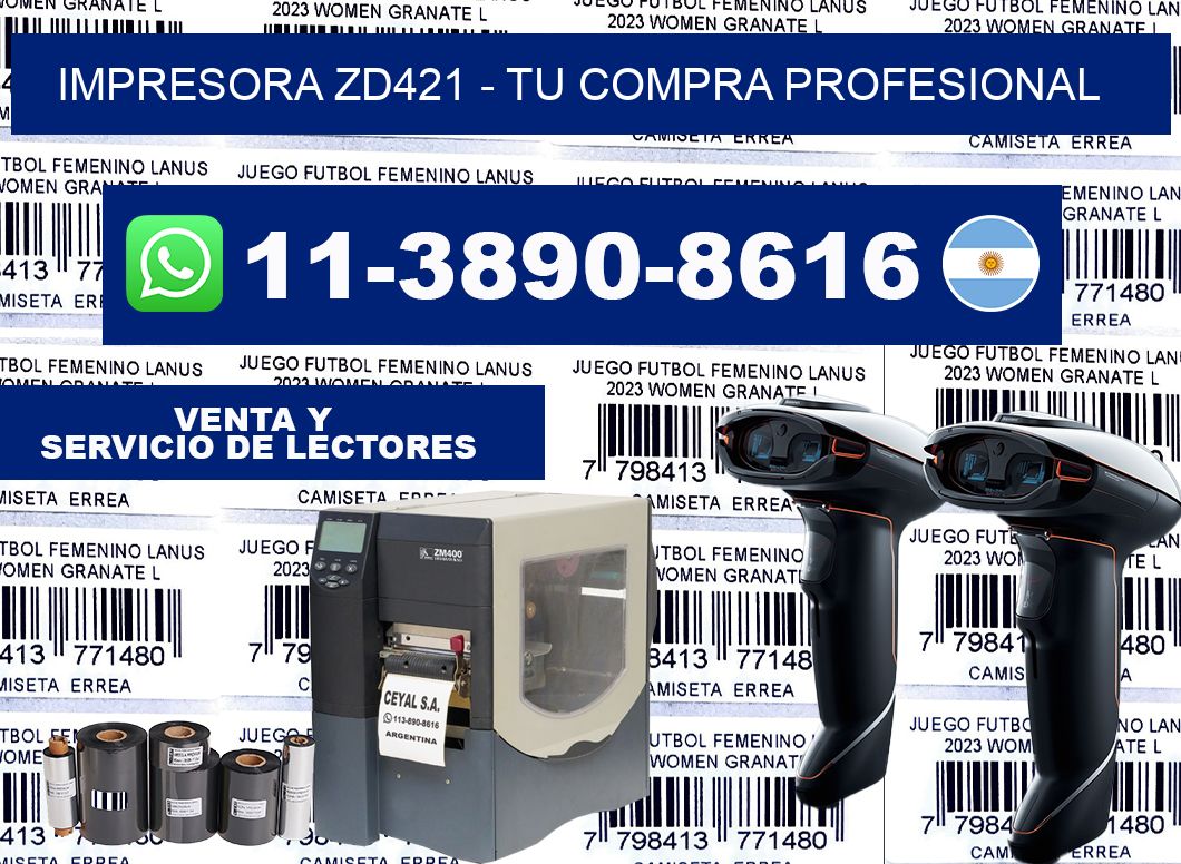 IMPRESORA ZD421 - Tu compra profesional