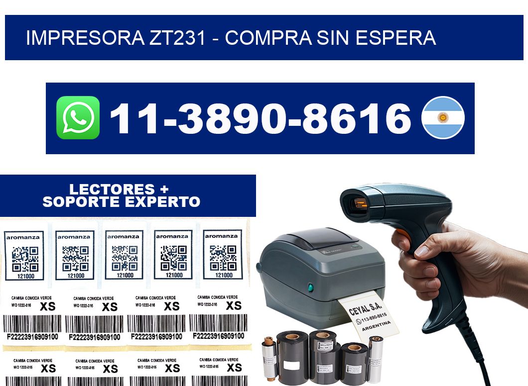 IMPRESORA ZT231 - Compra sin espera