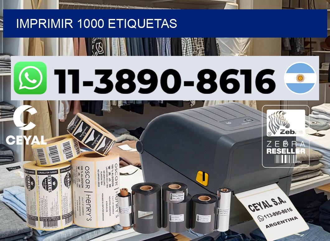 IMPRIMIR 1000 ETIQUETAS