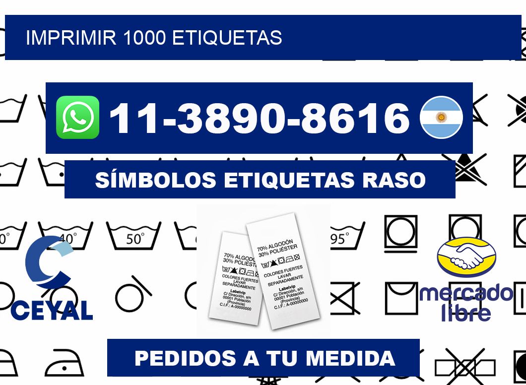 IMPRIMIR 1000 ETIQUETAS