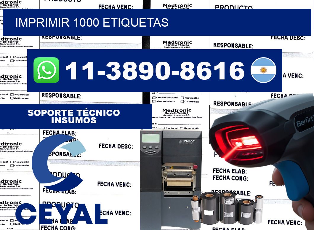IMPRIMIR 1000 ETIQUETAS