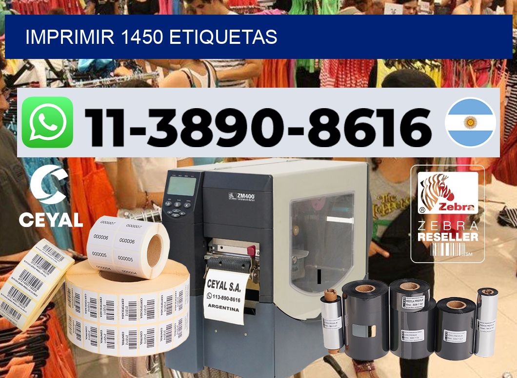 IMPRIMIR 1450 ETIQUETAS