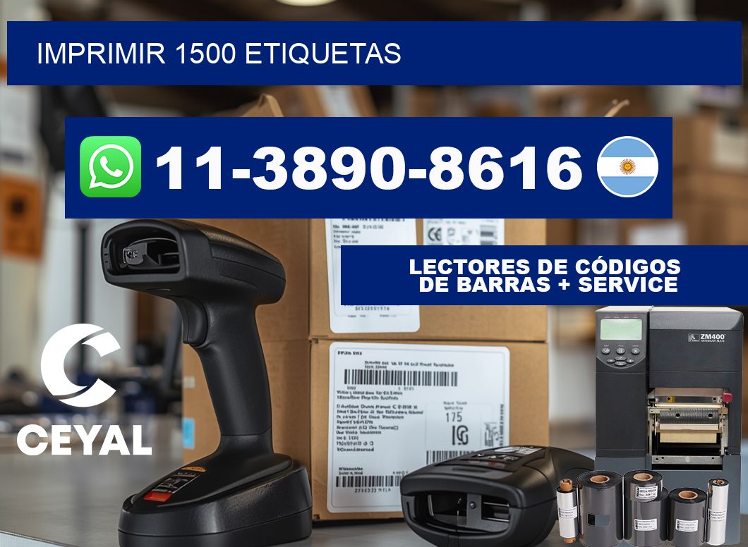 IMPRIMIR 1500 ETIQUETAS