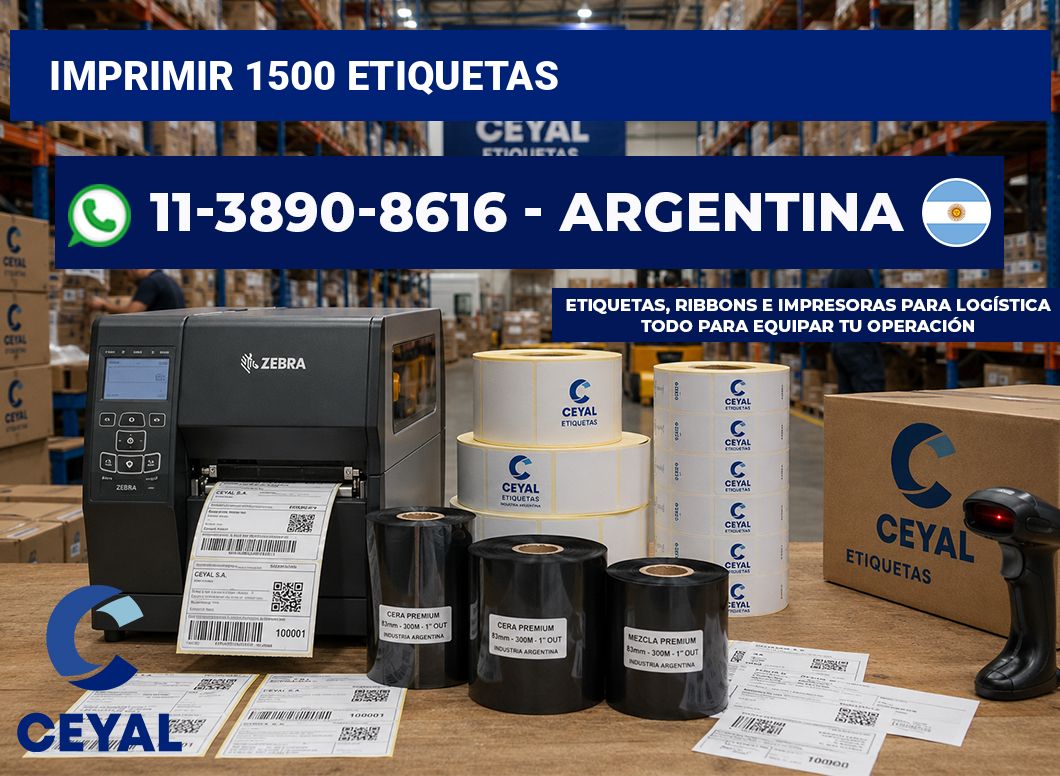 IMPRIMIR 1500 ETIQUETAS