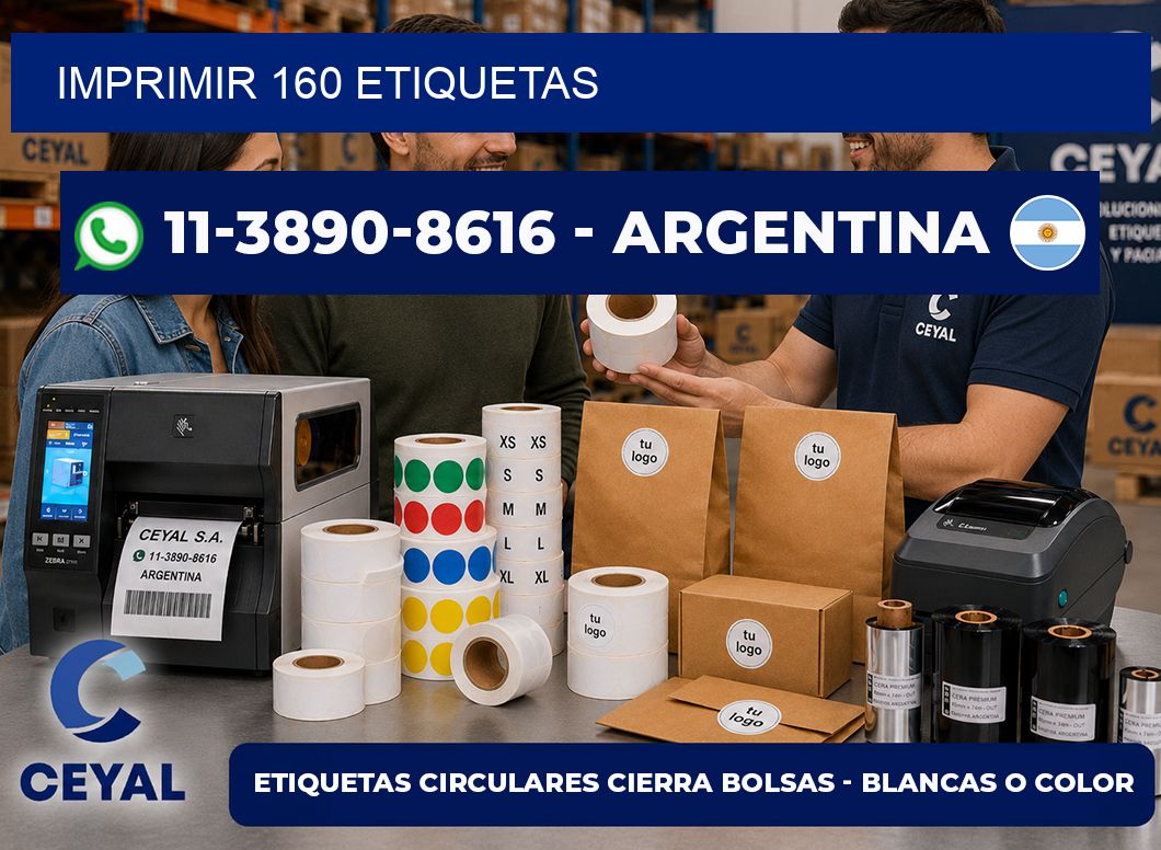 IMPRIMIR 160 ETIQUETAS
