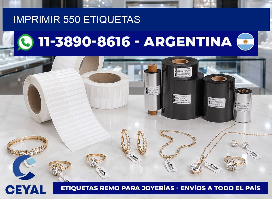 IMPRIMIR 550 ETIQUETAS
