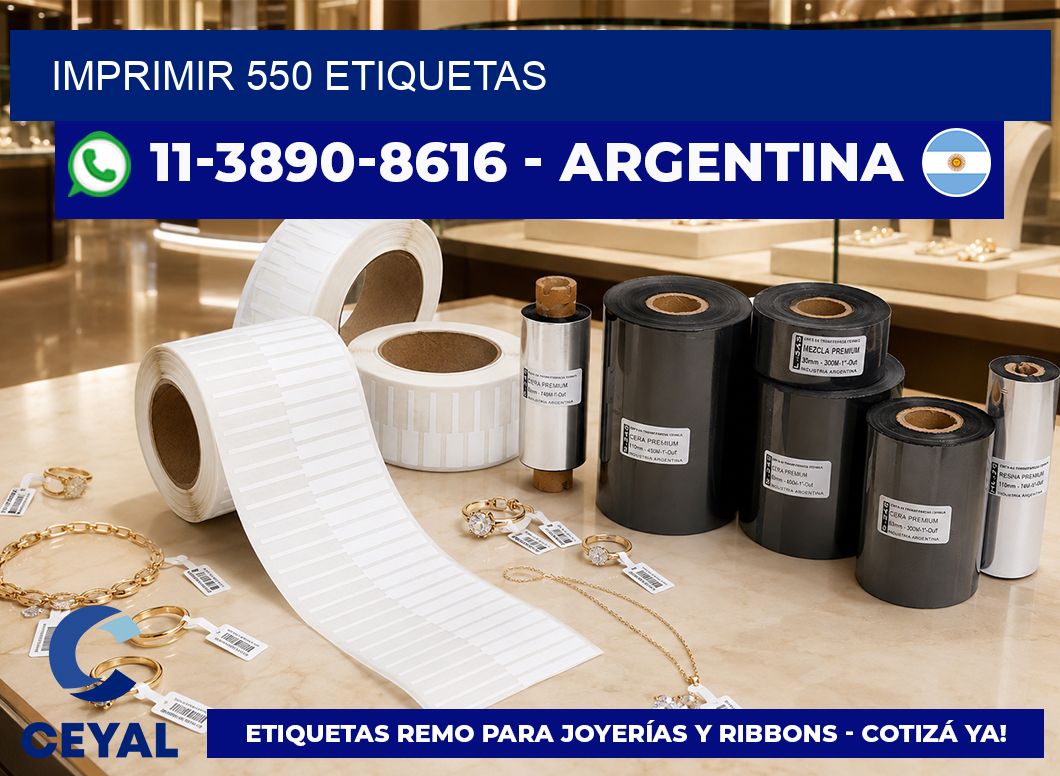 IMPRIMIR 550 ETIQUETAS